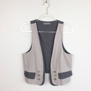 • THE HANGER • Two-tone Vest